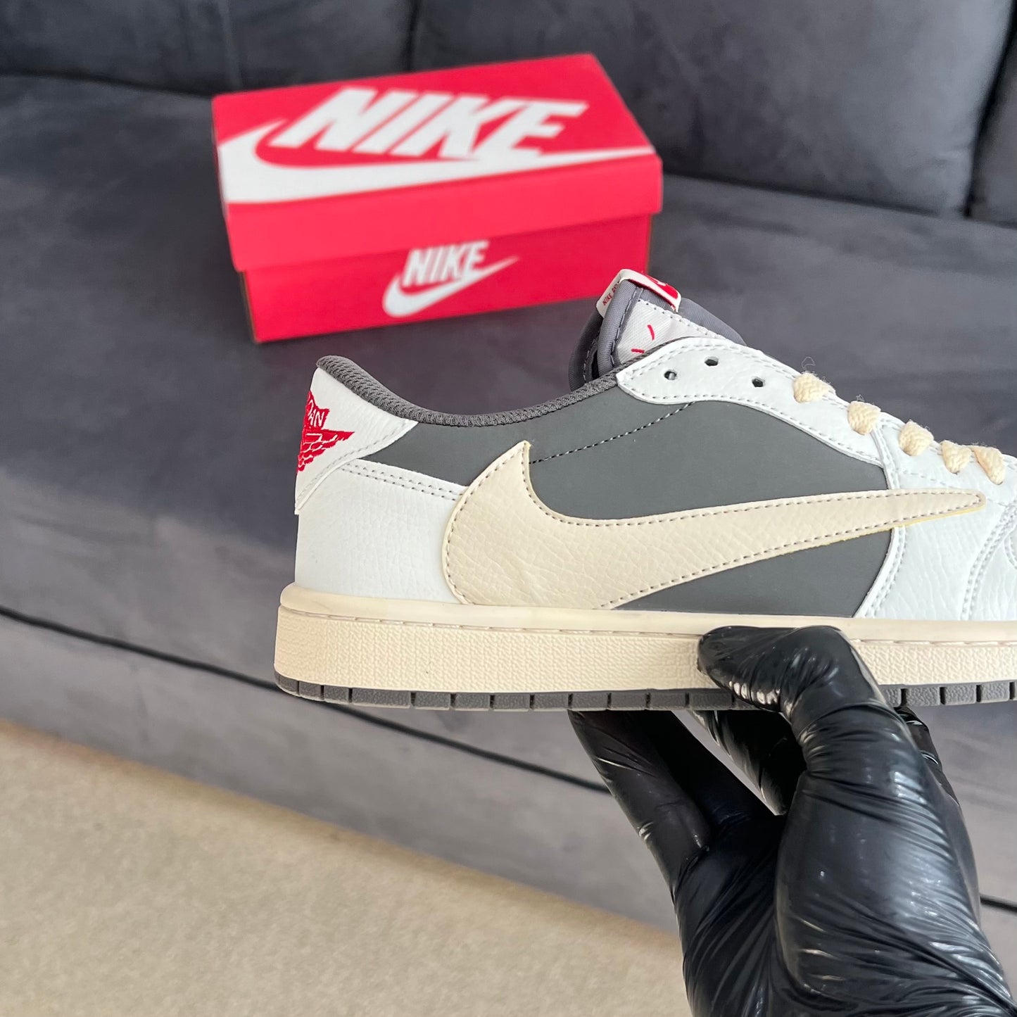 Travis Scott x Jordan 1 Low “Reverse Mocha”