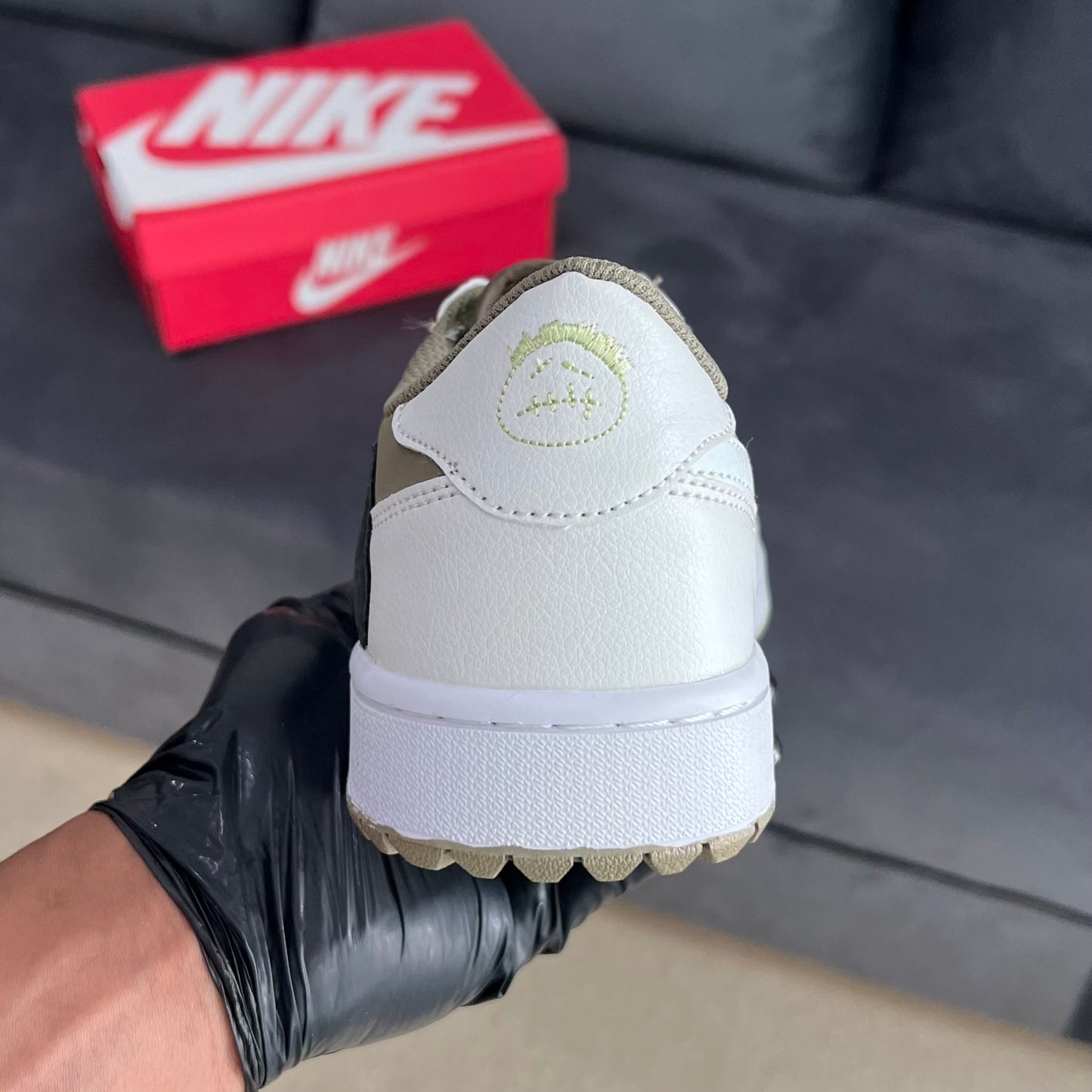 Travis Scott x Jordan 1 Low Golf “Neutral Olive”