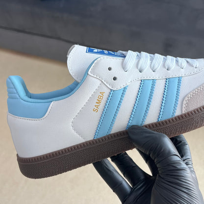 Adidas Samba “White Halo Blue”