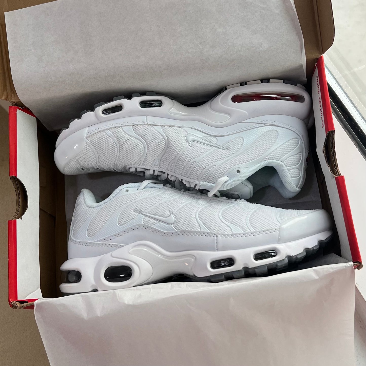 Nike Air Max Plus “Triple White”