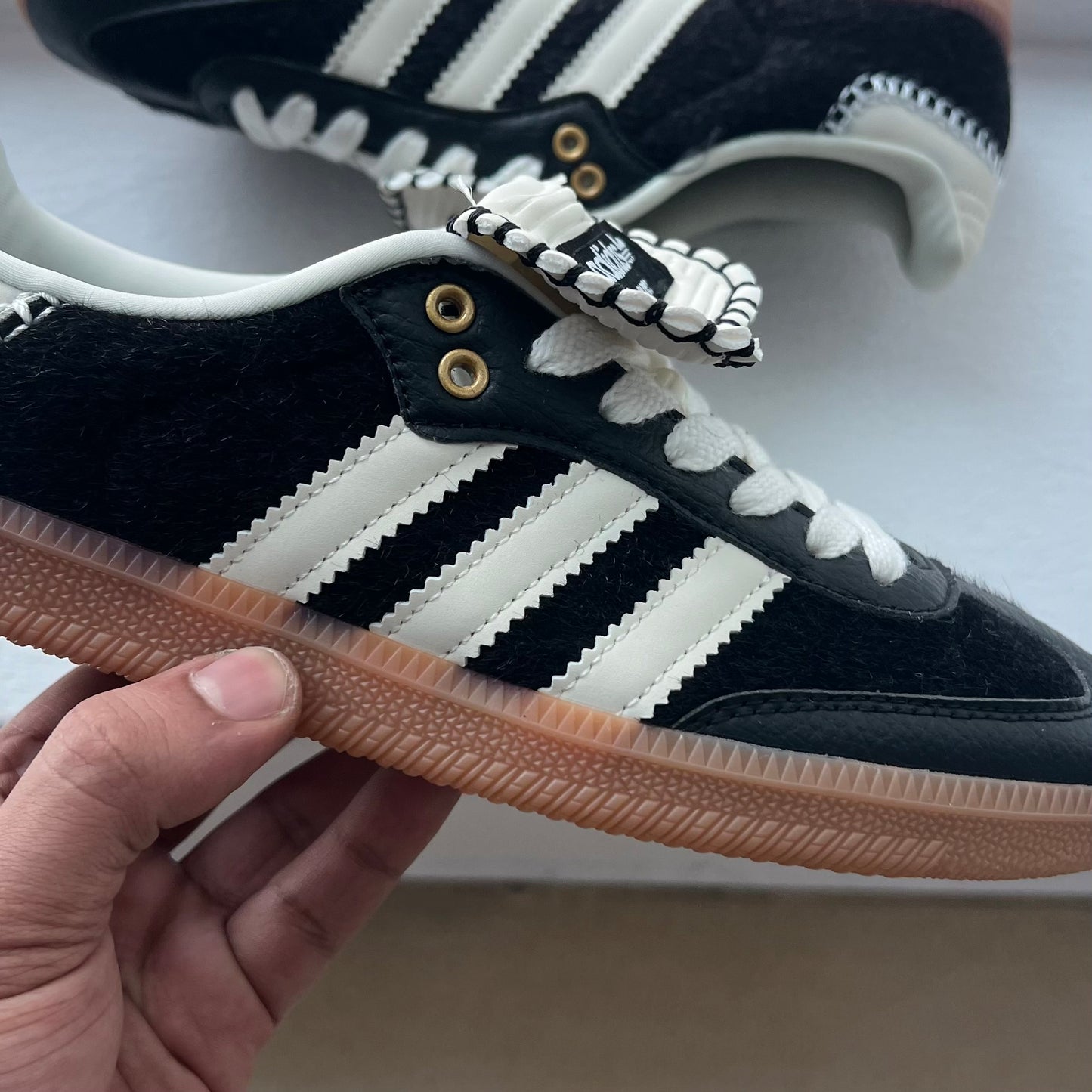 Adidas Samba Pony Tonal Wales Bonner “Core Black”