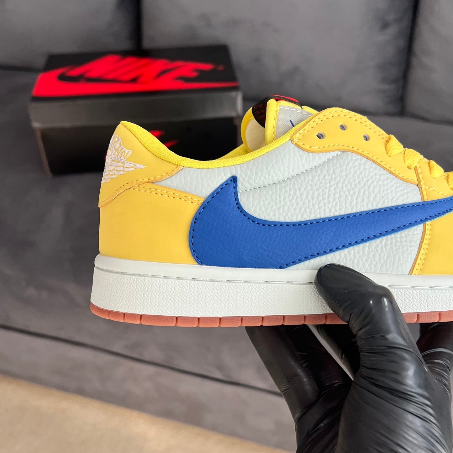 Travis Scott x Jordan 1 Low “Canary”