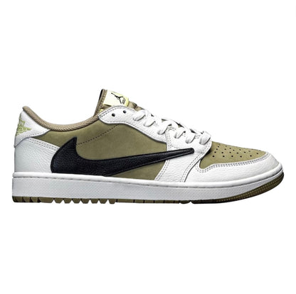 Travis Scott x Jordan 1 Low Golf “Neutral Olive”