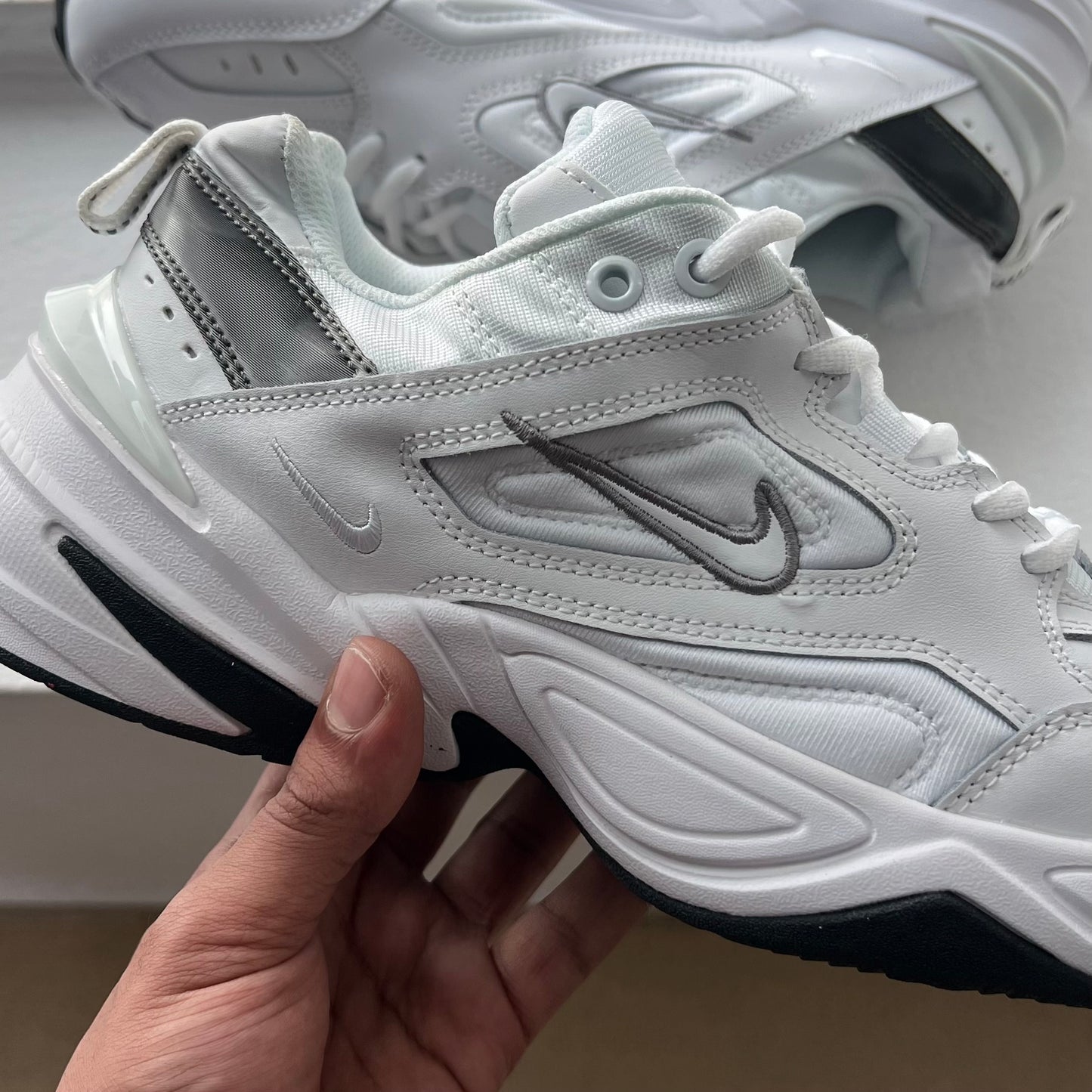 Nike M2K Tekno "White/Cool Grey/Black"