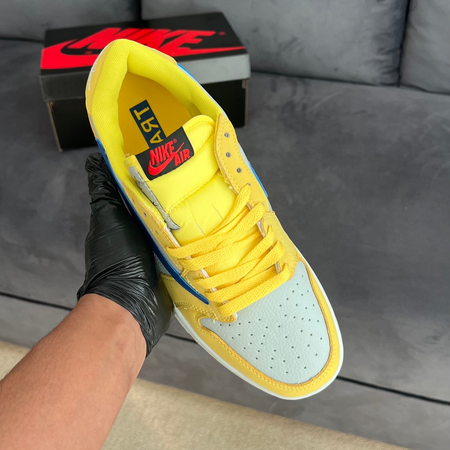 Travis Scott x Jordan 1 Low “Canary”