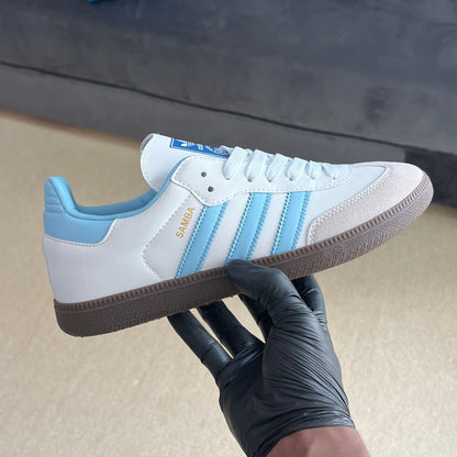 Adidas Samba “White Halo Blue”